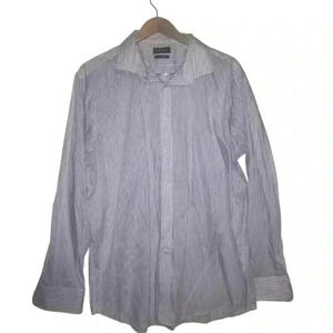 Lauren Ralph Lauren Button Down Long Sleeve Striped Shirt